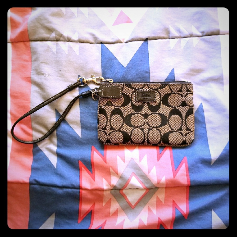 Coach wristlet